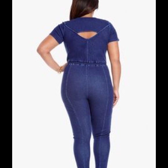 Demin jumpsuit - Picture 2 of 2