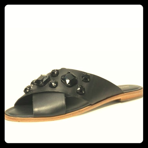 Club Monaco Shoes - Loeffler Randal Jeweled Echo Sandal
