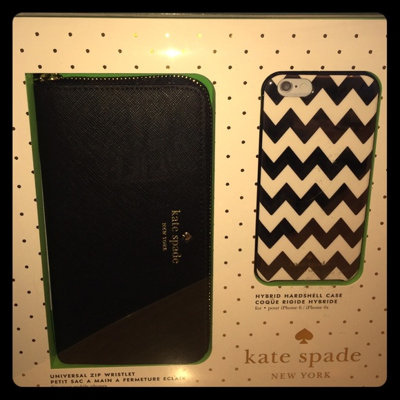 Brand new Kate Spade wallet and iPhone 6 case!