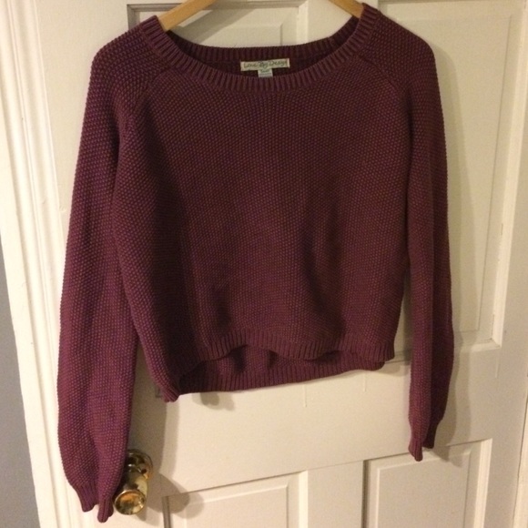Knitted Crop Sweater