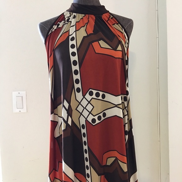 Flowy above the knee dress