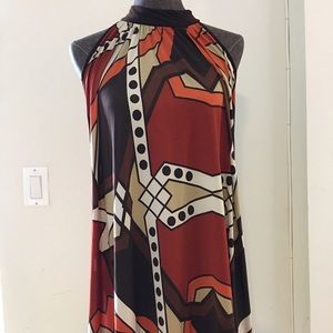 Flowy above the knee dress