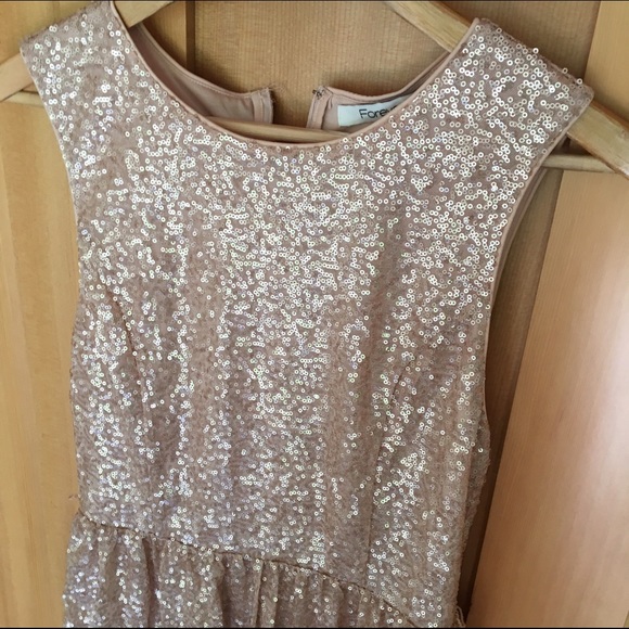 Soft Pink Sequined dress, small