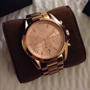 Michael Kors "Bradshaw" rose gold watch