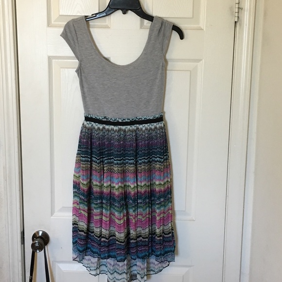 Grey/multicolored dress