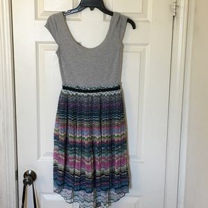 Grey/multicolored dress