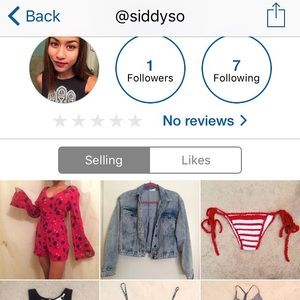 Depop username: Siddyso