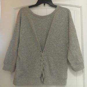 Juicy couture oversize sweater. Corset back 😍