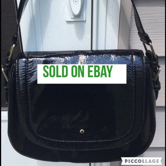 Kate spade patent leather shoulder bag - Picture 1 of 4