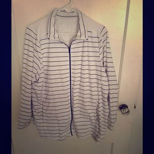 Light zip-up sweater
