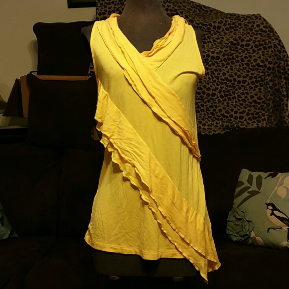 Mellow yellow sleeveless