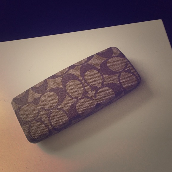Coach glasses case