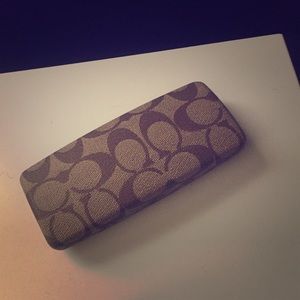 Coach glasses case