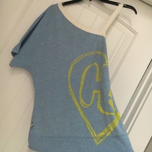 Harajuku lovers off shoulder top.