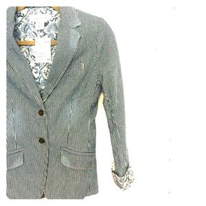Pinstripe blazer