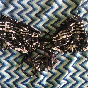 posh pua strapless top