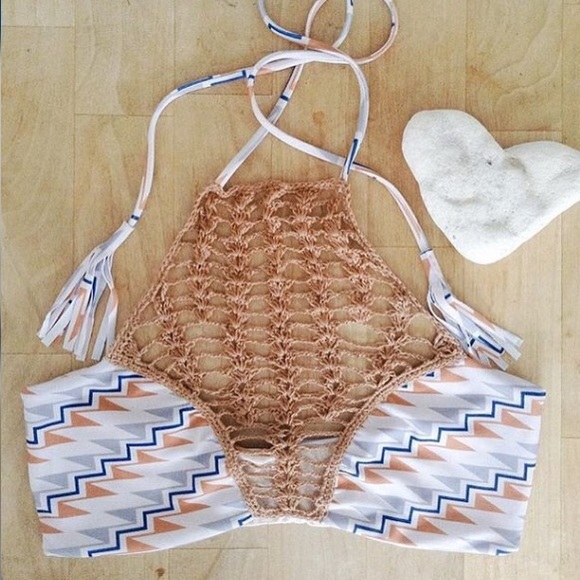 Acacia Swimwear Panama top in Ziggy