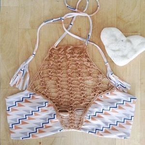 Acacia Swimwear Panama top in Ziggy