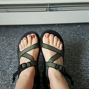 Green Chacos!