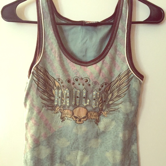 Harley Davidson tank