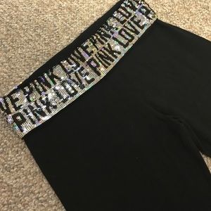 Sparkly VS Yoga Leggings!