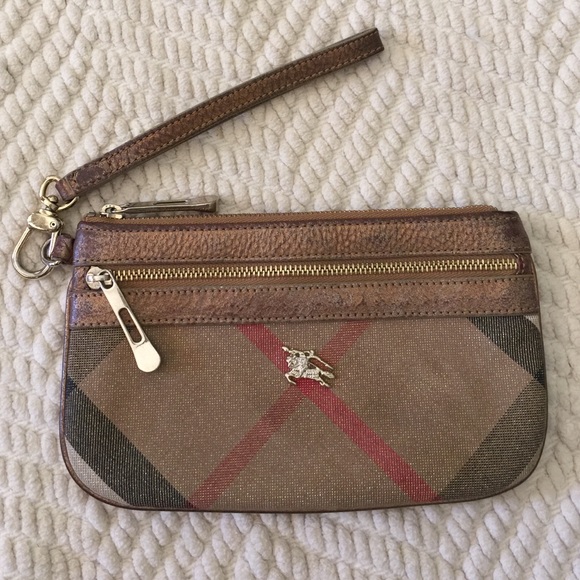 Burberry wristlet