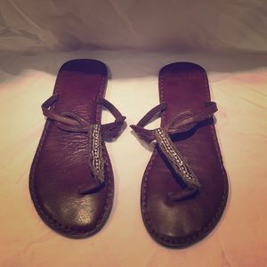 Abercrombie and Fitch jeweled sandals