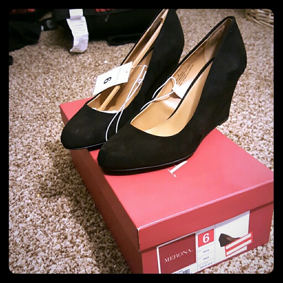 Nwt black wedges from target - Picture 1 of 4