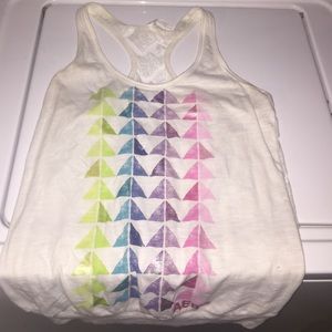 Aztec print tank top