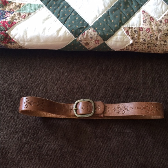 SOLD!!!   A&F leather belt size L/XL