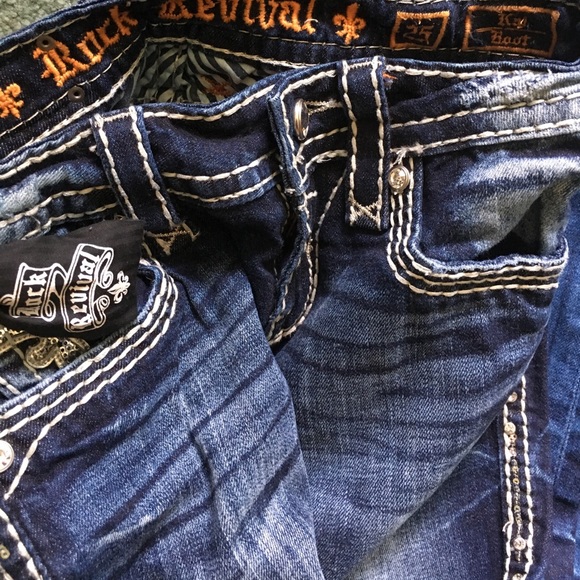 Rock Revival Kai Bootcut Jeans