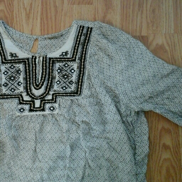 Lucky Brand Tops - Lucky Brand  Peasant Shirt
