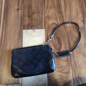 Super cute coach wristlet
