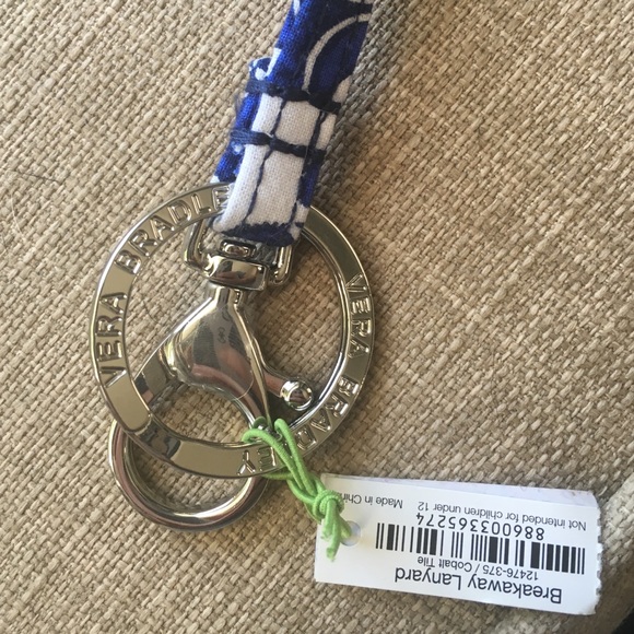 Brand new Vera Bradley breakaway lanyard & 3 pens - Picture 4 of 4