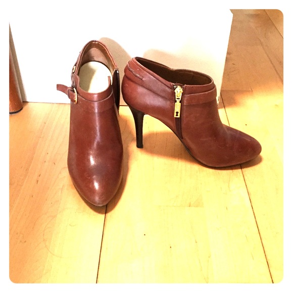 Ivanka Trump Shoes - Brown booties by Ivanka Trump
