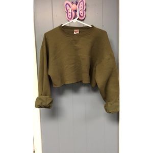 cropped sweater