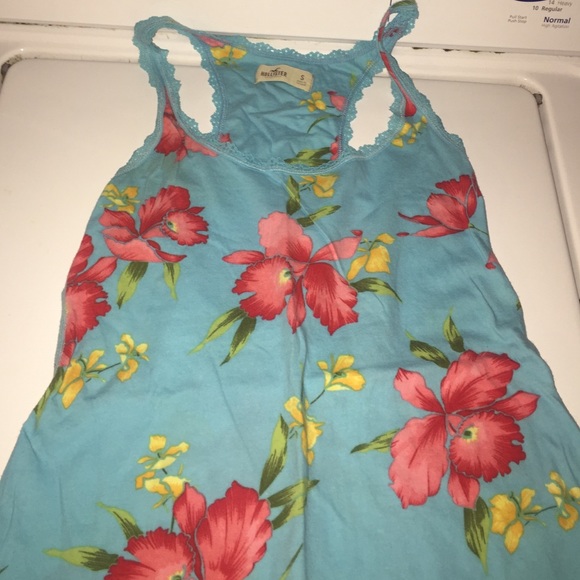 Floral tank top
