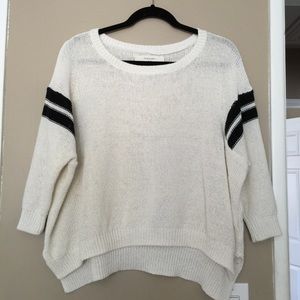 Zara knit 3/4 sleeve sweater