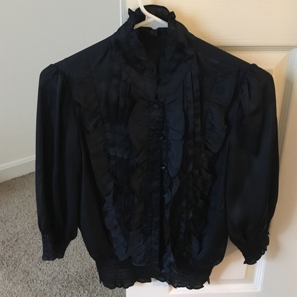 Dark Blue Shirt