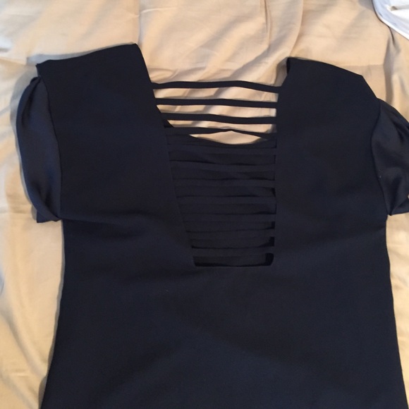 Navy blouse - Picture 2 of 2
