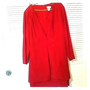 One piece dress suit