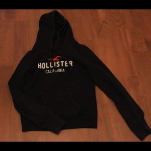 Navy Hollister hoodie