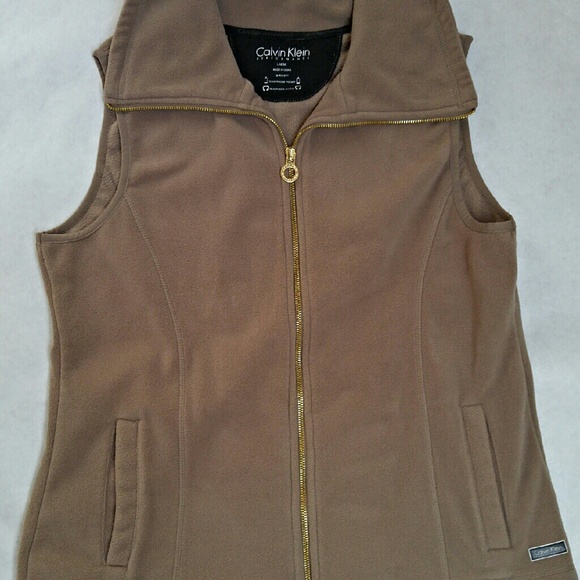 calvin klein fleece vest