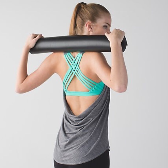 lululemon athletica Tops - Lululemon grey wild tank