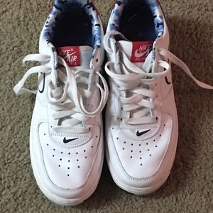 Rare Classics: Blue n Grey Camo Air Force 1s