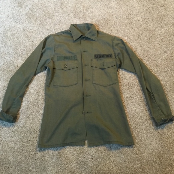 Vintage light army jacket