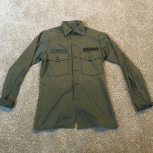Vintage light army jacket
