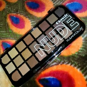Nude eyeshadow pallot