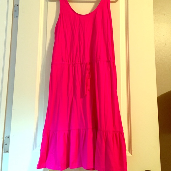 Cute pink cotton dress