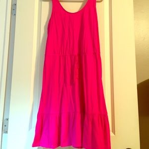 Cute pink cotton dress